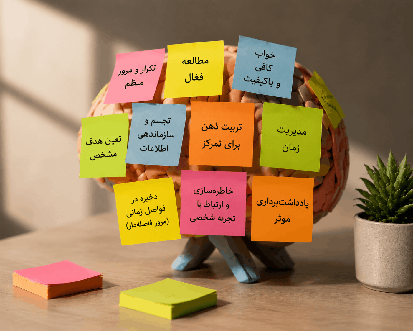 بررسی دلایل فراموشی مطالب و راهکار های افزایش ماندگاری یادگیری